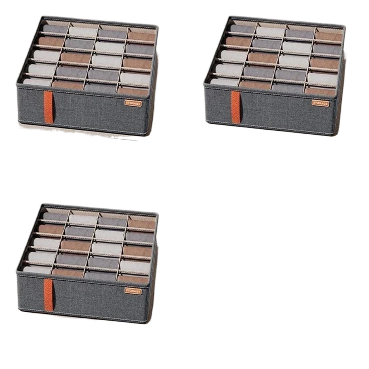 Schlafzimmer Schrank Schublade Unterwäsche Organizer Socken BH Kleidung Aufbewahrungsboxen Kleiderschrank Hosen(3PCS-SET3)