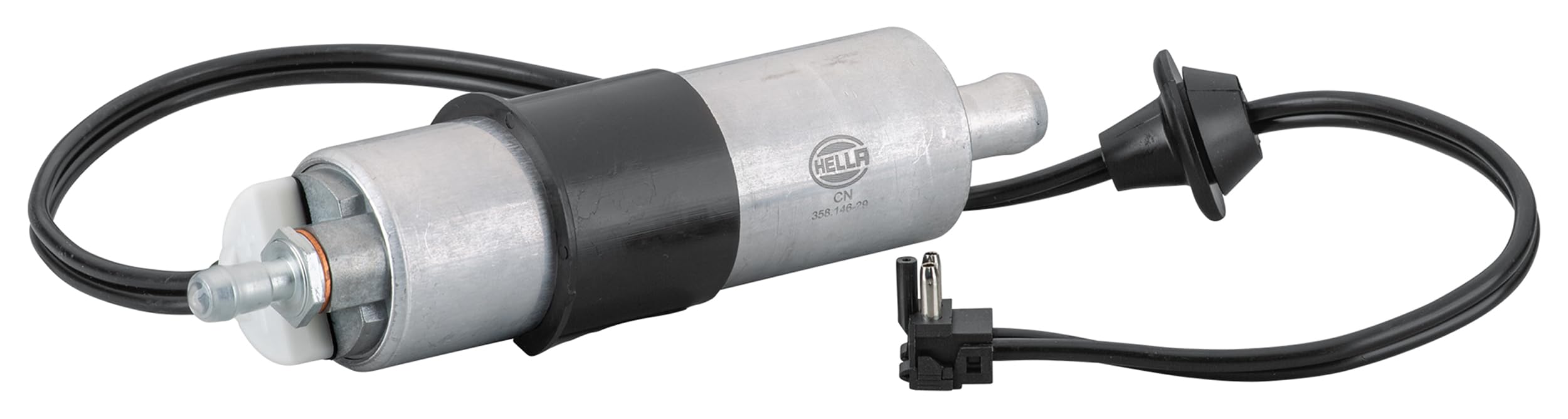 HELLA 8TF 358 146-291 Pompa carburante, elettrico, 2a... poli, con fascio cavi