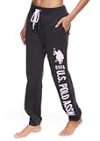 Essentials Womens Sweatpants with Pockets&comma; Comfy and Breathable French Terry Joggers for Women
