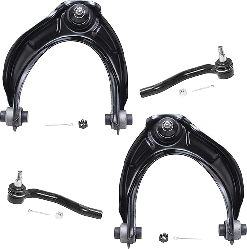 Miniatura 55 de Detroit Axle - Kit de brazos de control delanteros de 4 piezas para Chevrolet Aveo Aveo5 Pontiac G3 Wave Wave5 Suzuki Swift+, 2 brazos de control