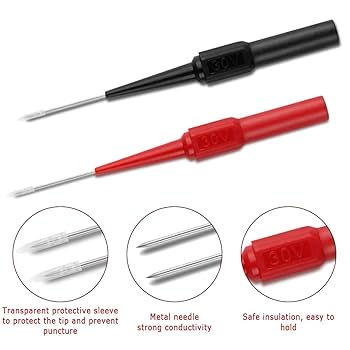 Cleqee 4pcs Automotive Back Probe Pins Multimeter Wire Piercing Test | Seychelles