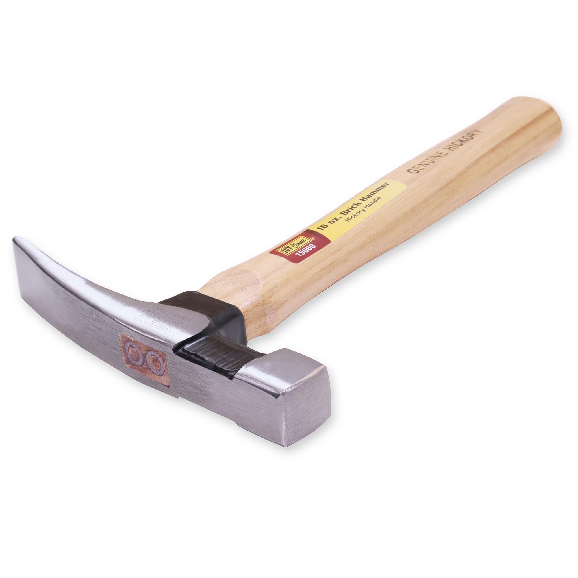 IVY Classic 15668 - Martillo de ladrillo con mango de madera de nogal americano, 453.6 g