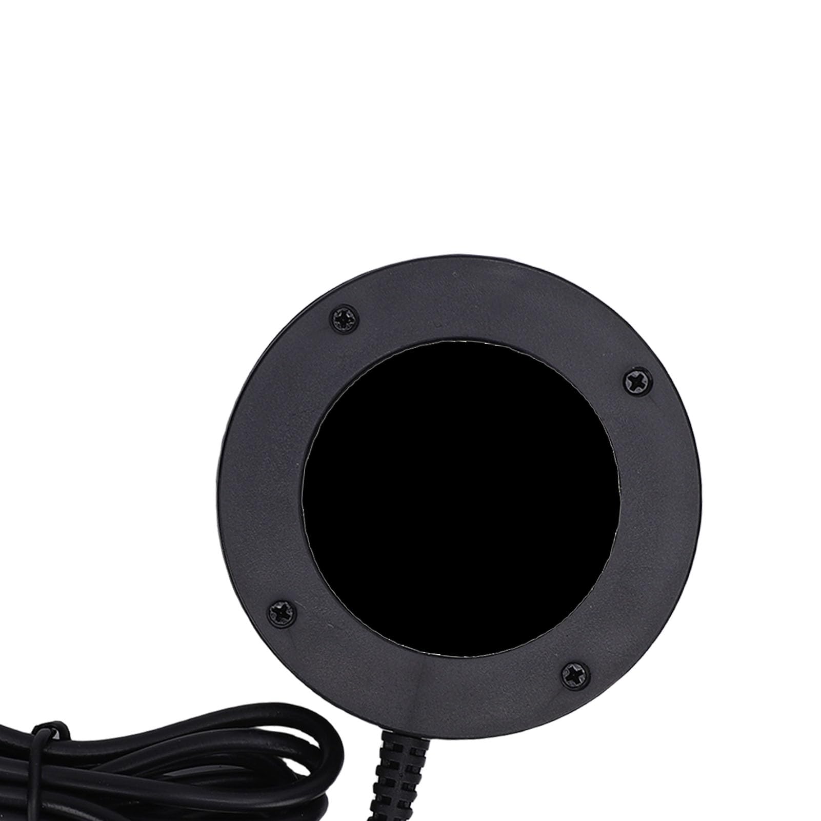 VBESTLIFE Altoparlante Radio CB Esterno Spina da 3,5 Mm Compatibile con Ricetrasmettitore Mobile, Altoparlante Radioamatore per Auto in ABS Compatto da 1 W con Base Adesiva