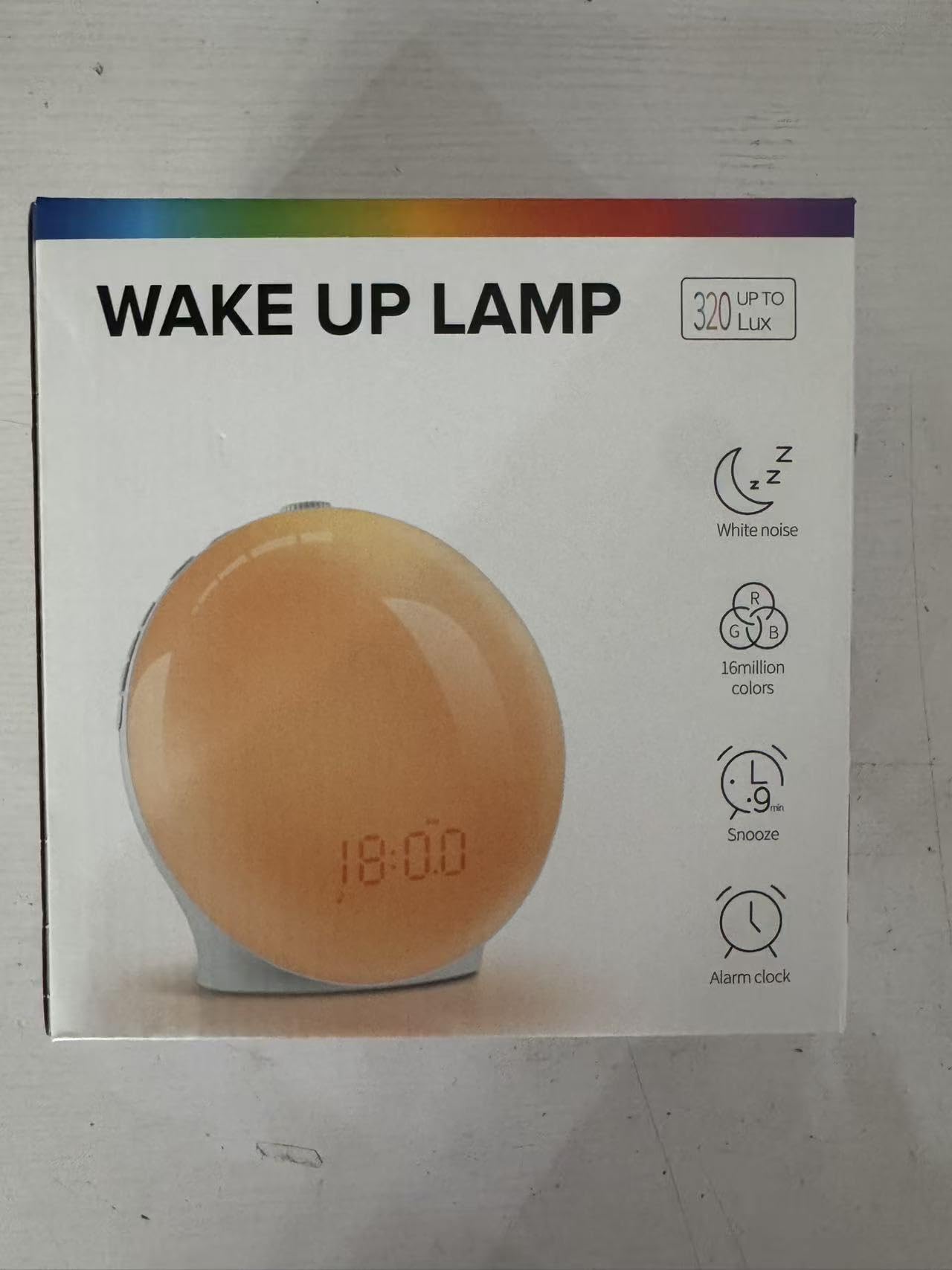 Cadrim Sunrise Alarm Clock,Wake up Light, White Noise Machine, 22 Natural Sounds & Snooze Function - Image 2