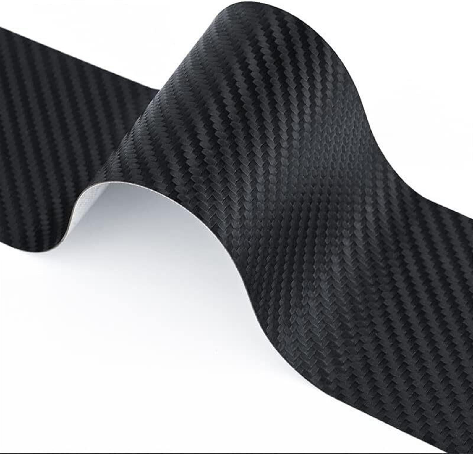 Tira de protección del Maletero 5 Protectores de umbral Puerta Coche Fibra Carbono, Pegatinas Cuero para Parachoques Trasero para Chrysler 200C
