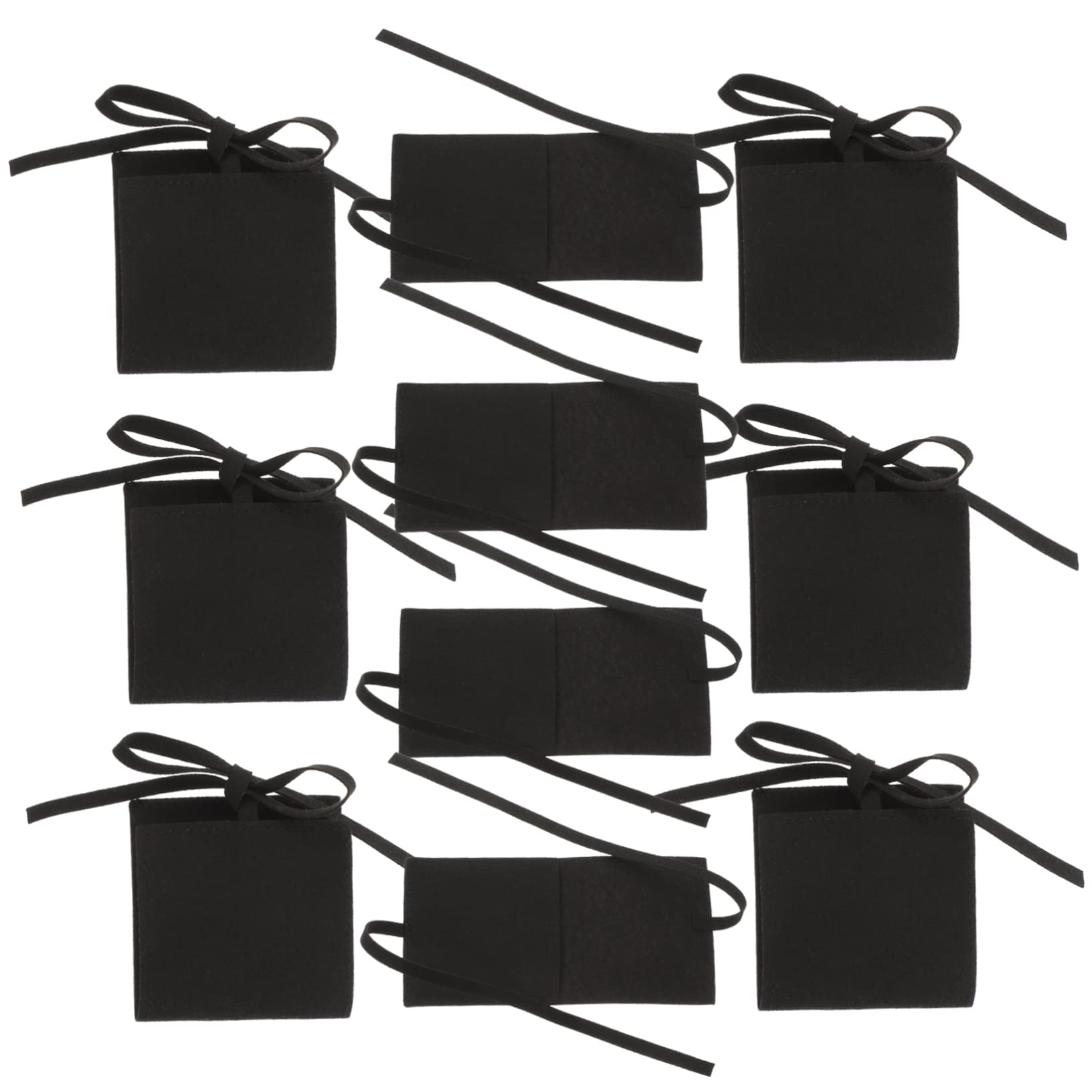 COLLBATH 10pcs Small Jewelry Pouches Soft Drawstring Bags for Party Favors Elegant Storage for Small Valuables Bags for Weddings Showers and Birthdays