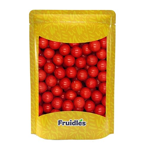 Miniatura 10 de Bolas de goma de mascar con sabor a canela caliente, golosinas para bufé, recambios de tamaño de máquina, certificado Kosher Parve, 1 pulgada (5