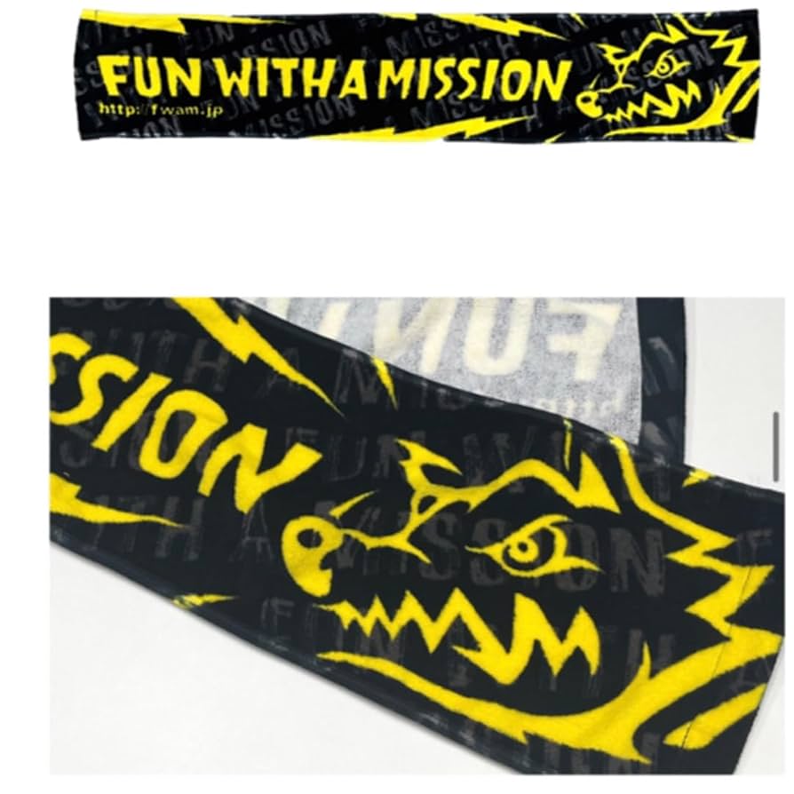 Amazon.co.jp: マフラータオル ブラック マンウィズ タオル