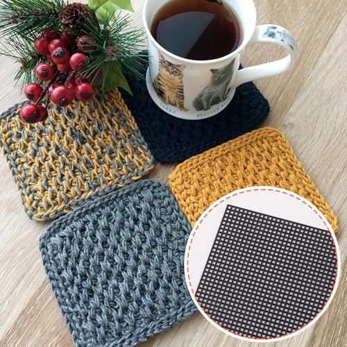 Image of Pndeyo 3 Sheets Black Fursuit Eyes Mesh, Waterproof PVC Eye Mesh Sheet, Printable Blank Plastic Canvas for Furry Cosplay Props Fursuits Handicrafts Making
