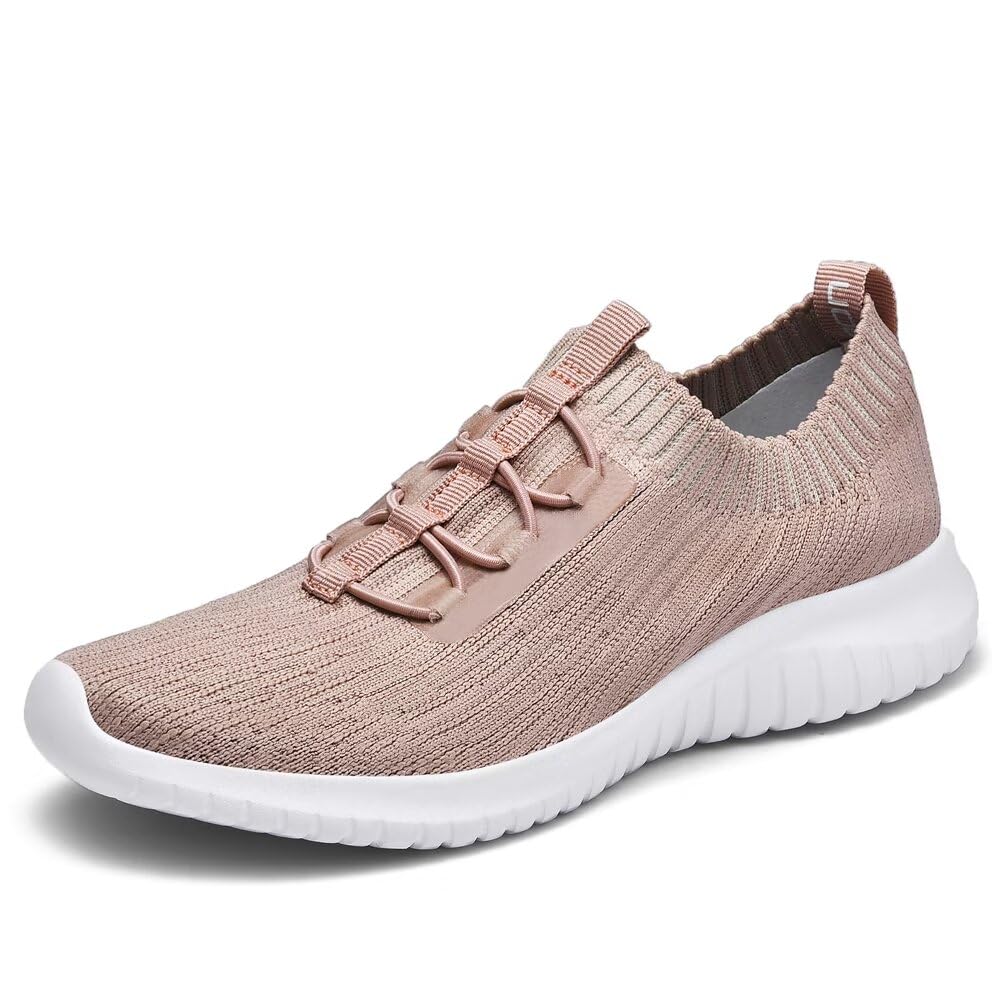 konhill Women's Slip On Walking Tennis Shoes