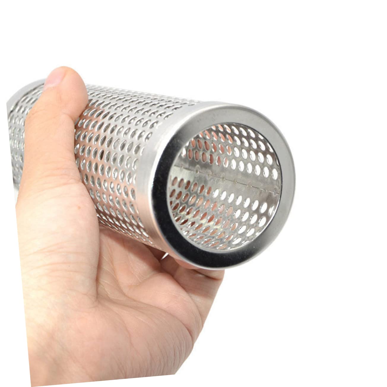 YARNOW 12inch Stainless Steel Bbq Round Tube Smoker Grill Smoke Pellet Tube for Bbq Ultra-fine Mesh