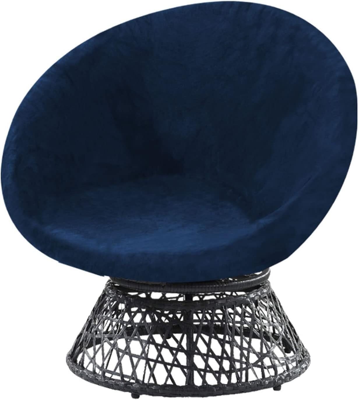 Housse de chaise papasan extensible avec fond élastique protecteur taille L