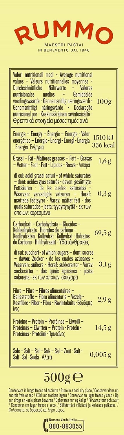 Italian Gourmet Pappardelle n.119 pasta di semola, Bandnudeln 20 x 500g | Lenta lavorazione e trafilatura ruvida, Hartweizengrieß, ideale con ragù e, Gesamtnettogewicht 10 kg + Kostenlos Polpa 400g