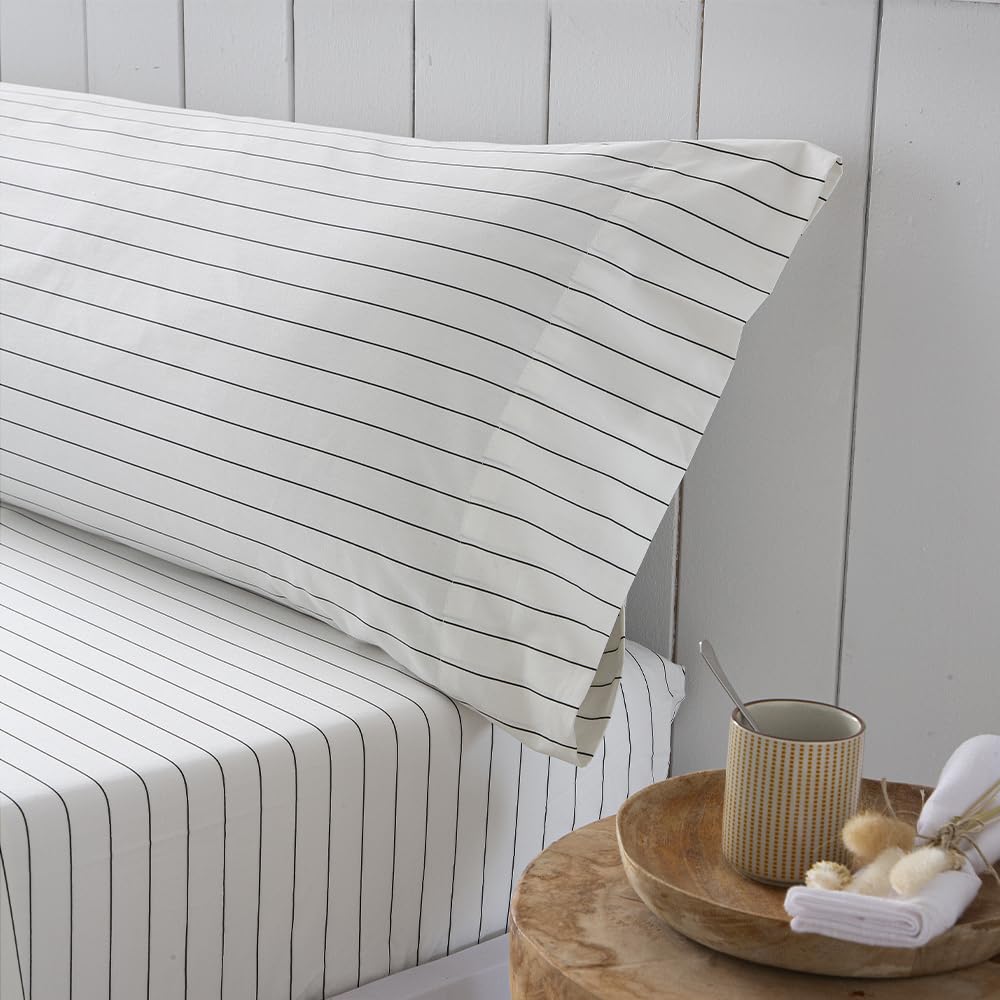 COTTON ARTean Juego sábanas Cama 135 Percal Algodón 200 Hilos Tula Beige | Incluye 3 piezas: encimera, bajera ajustable, 1 funda de almohada. Certificado OEKO-TEX
