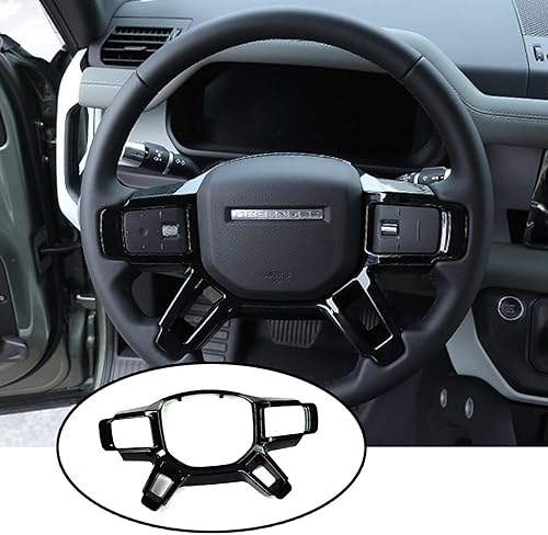 Miniatura 2 de YERMAOYI Juego de 7 piezas para cubierta de panel interior, accesorios para marco de panel de volante, accesorios para Land Rover Defender 110