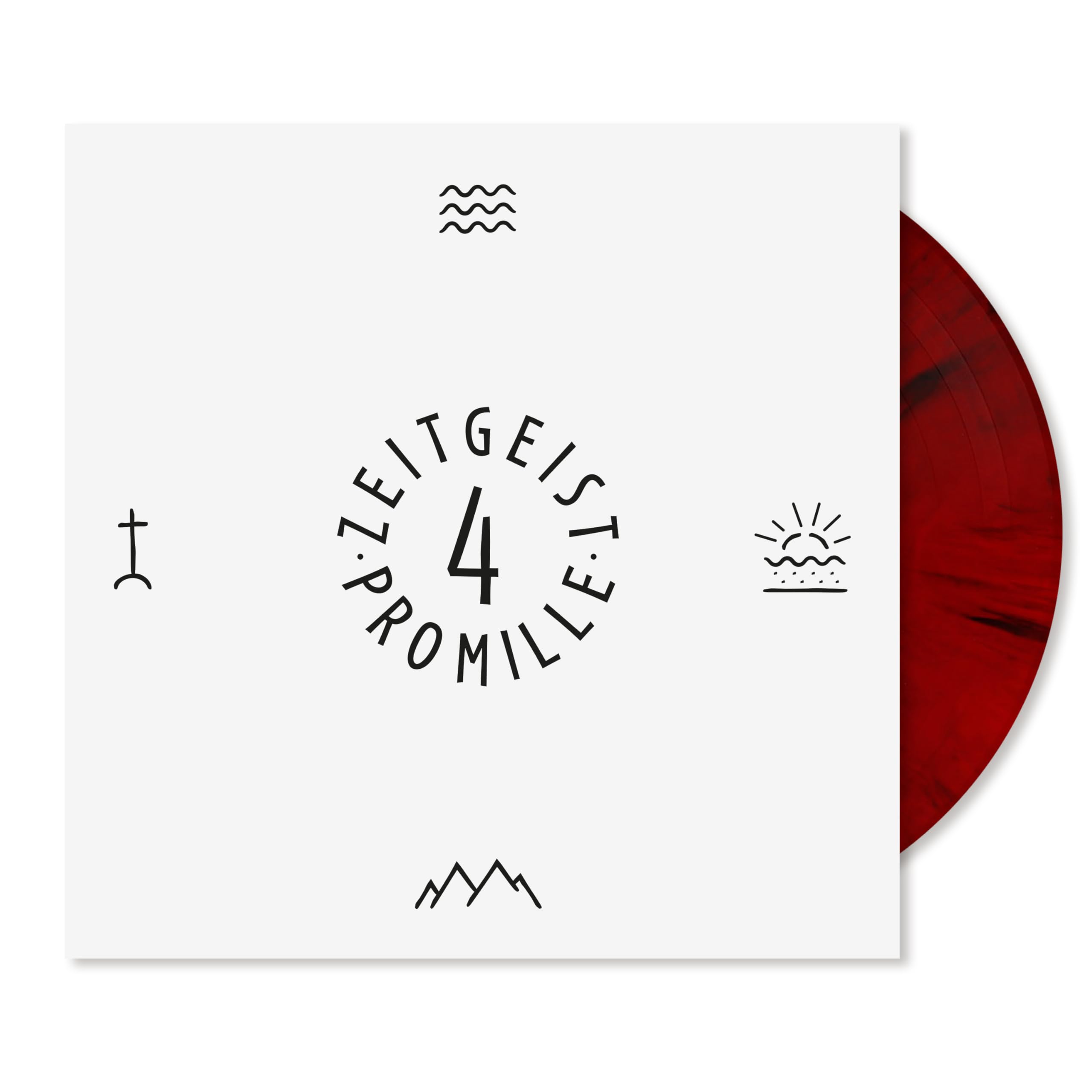 ZEITGEIST (RED/BLACK MARBLED VINYL) [VINYL]