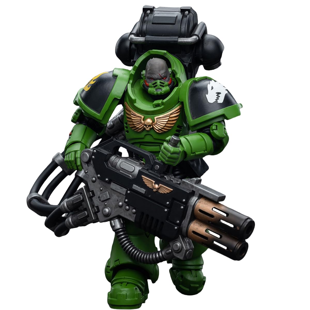 FIGURINE JOYTOY WARHAMMER 40K Salamanders Eradicators Brother Xavak échelle 1:18 EUR 35,14