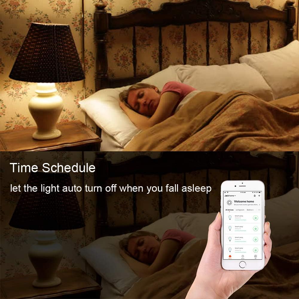 Review Smart WiFi Light Bulb, LED RGBCW Color Changing, WANNAP 2.4G E26 WiFi Multicolor Light Bulb Compatible with Alexa,Siri, Echo, Google Home Assistant, No Hub Required (2 Pack) Amazing 🔥 Smart WiFi Light Bulb, LED RGBCW Color Changing, WANNAP 2.4G E26 WiFi Multicolor Light Bulb Compatible with Alexa,Siri, Echo, Google Home Assistant, No Hub Required (2 Pack)