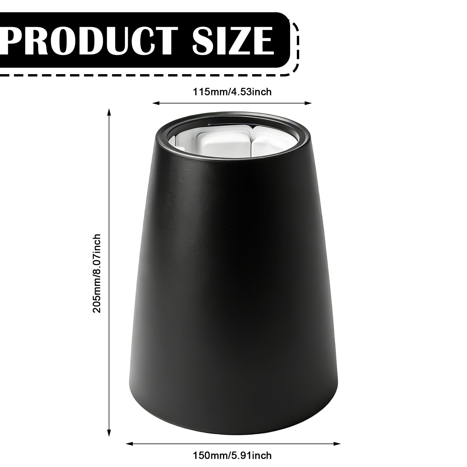Refrigeratore Per Bottiglie Vino,Refrigeratore Per Vino,Glacette Bottiglia Vino,Raffreddatore Per Vino Per Spumante,Vino Da Giardino E Feste All'aperto,Giardino E Aperitivi,20,5x15,5CM,Nero