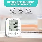 Wrist Blood Pressure Monitor for home use,Accurate Automatic Digital BP Machine, 198 Readings Memory Function and Large LCD Display