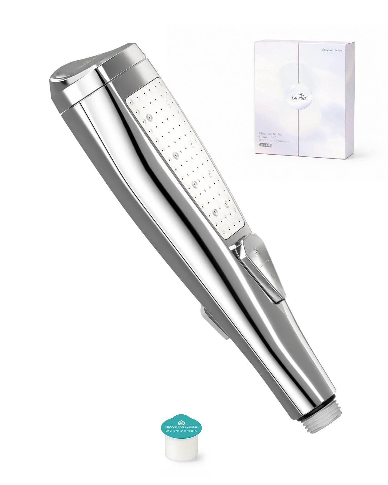 Amazon.co.jp: Livella リベラ 美容液内蔵 ミスト機能付きシャワー