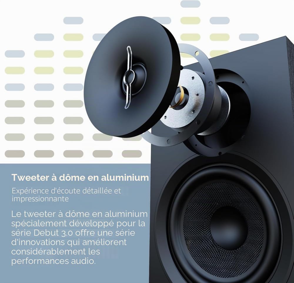 ELAC Debut B6.3 Noyer Lot de 2