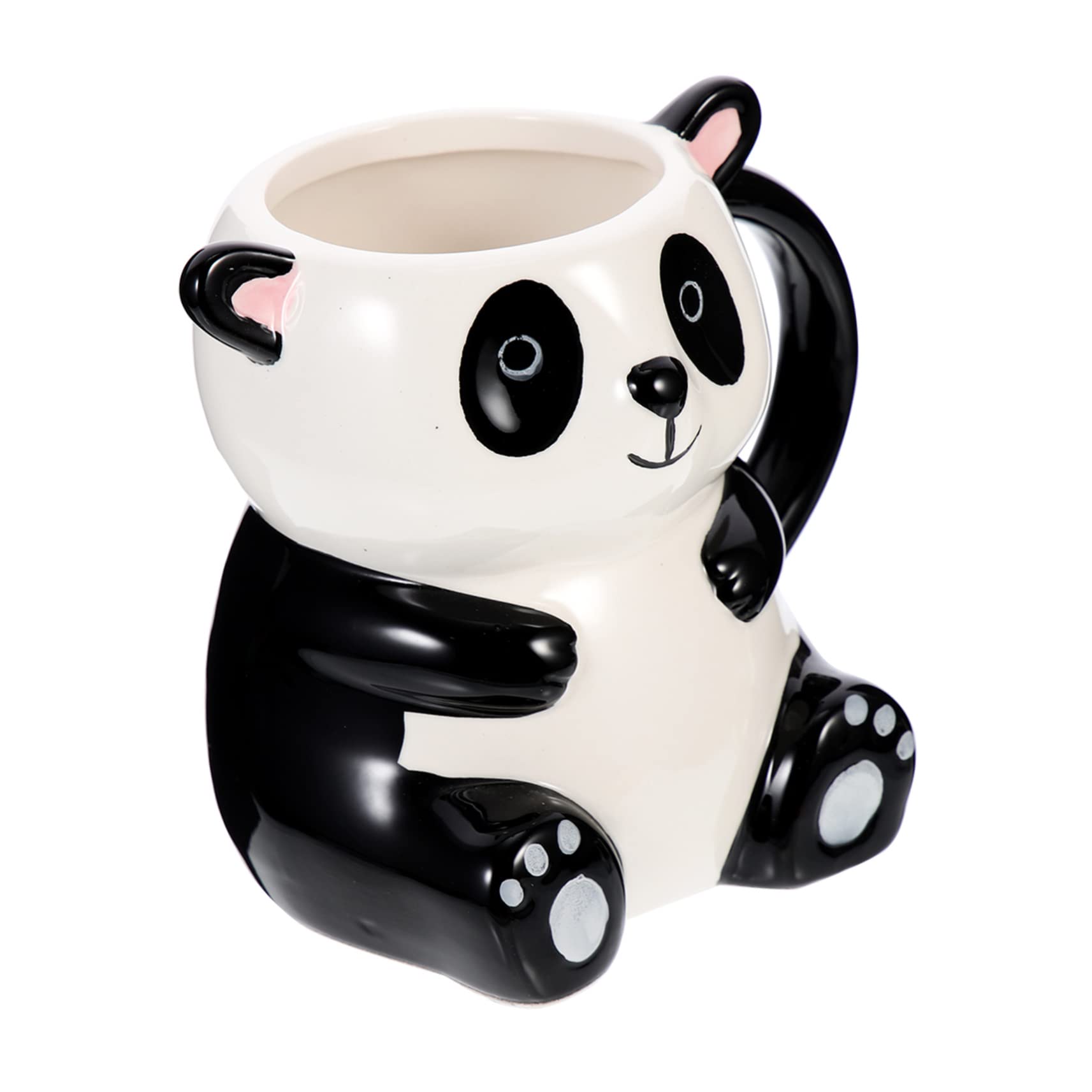 NAMOARLY Panda Ceramic Mug Panda Shape Ceramic Water Cup Panda Lovely Panda Cup Animal Shape Cup Decorative Panda Cup Decorative Water Cup Mom Mug Panda Shape Cup Ceramic Cup