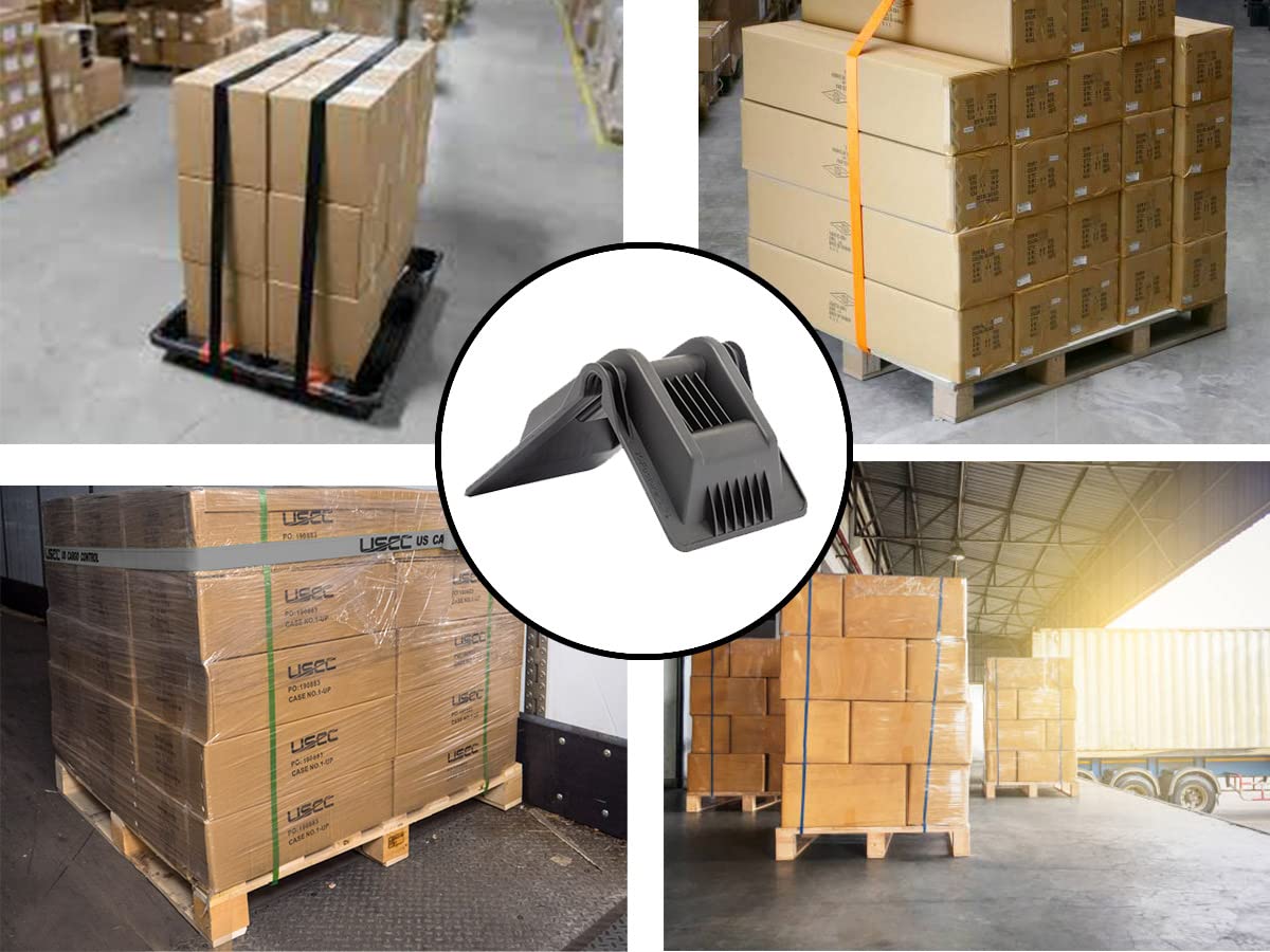 Pack 24 Un. Protections de Bords d'angle pour Sangles d'amarrage, Verrouillage des Angles de Protection des Bords pour camions Largeur 67 mm.