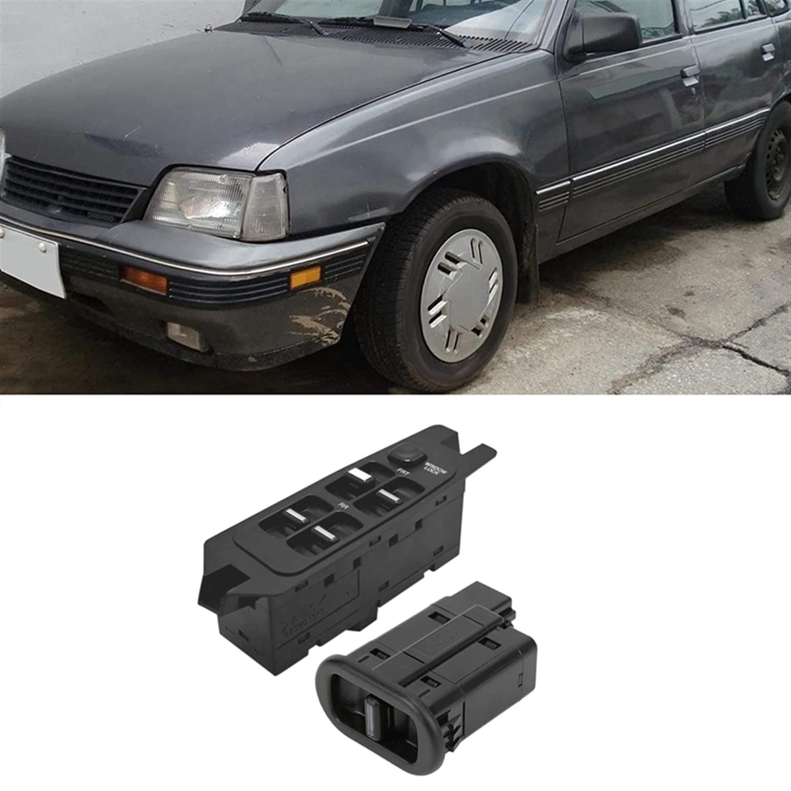 Przełącznik podnośnika szyby samochodu pojedynczy przycisk przełącznik do Daewoo dla Nexia N150 Saloon 1997-2008 96179136 9617913 przycisk sterowania