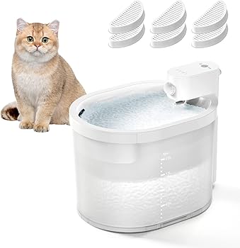 Amazon | uahpet 自動給水器 猫 水飲み器 コードレス USB充電式