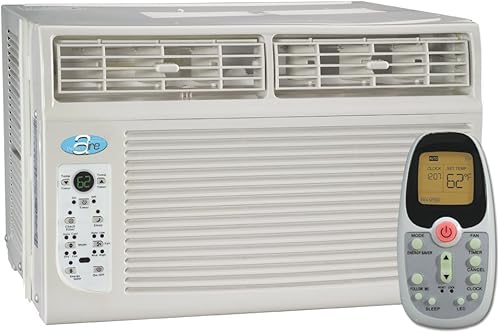 PerfectAire PAC6000 6000BTU - Aire acondicionado para ventana (15.5 x 16 pies, 250 pies cuadrados)