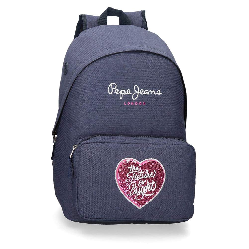 Nuevo Mochila Escolar Pepe Jeans Rosa | Compra Online a Precios Super  Baratos