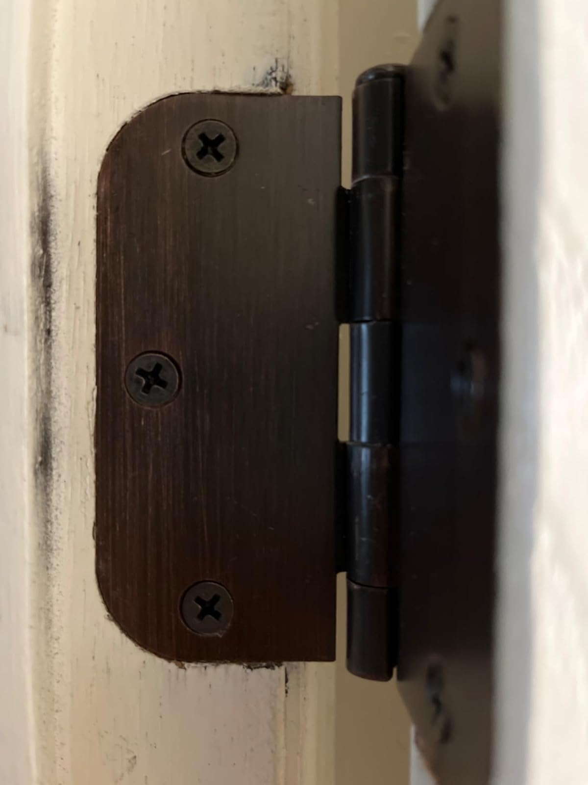 3.5" Door Hinges, 5/8" Radius photo review
