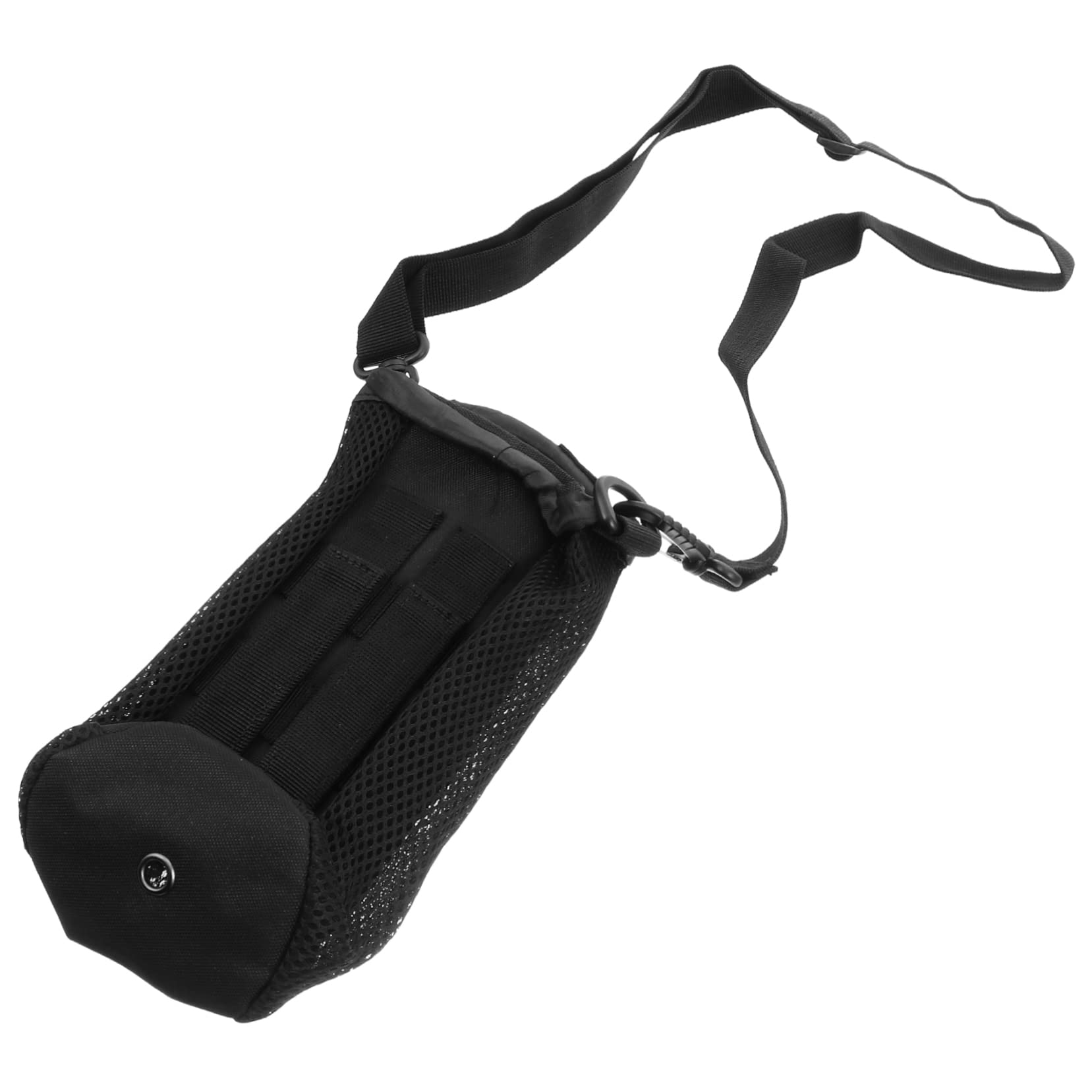 Abaodam 2 Piezas bolsa de botella de agua transportador bolsa portabotellas de agua para a de bandolera para a de senderismo tela oxford Black