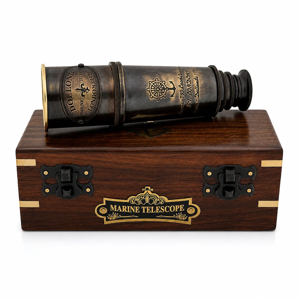 Amazon.com: 1920 Dollond London Brass Maritime Telescope – 15
