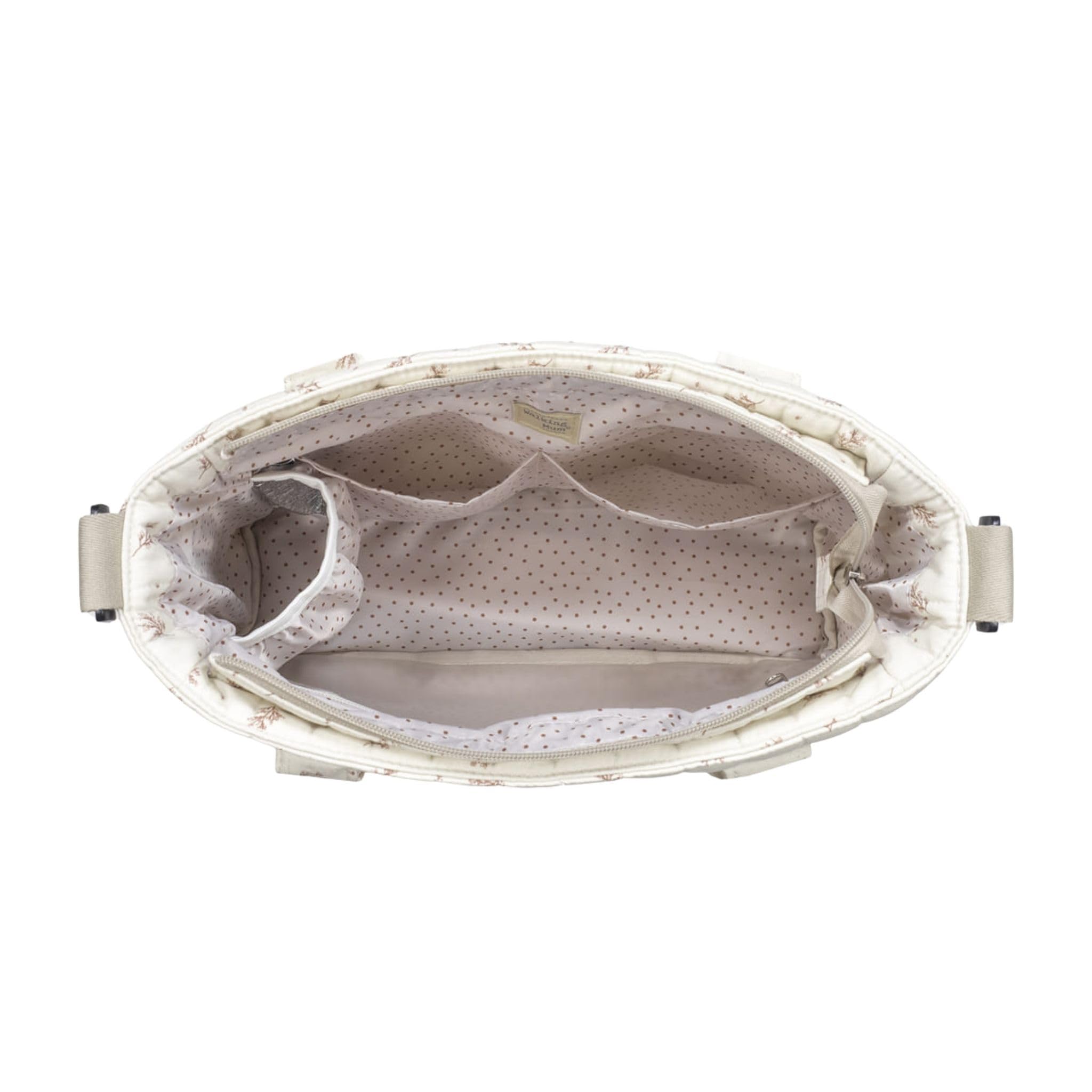 Walking Mum Borsa a spalla PINK MIMOSA beige rosso