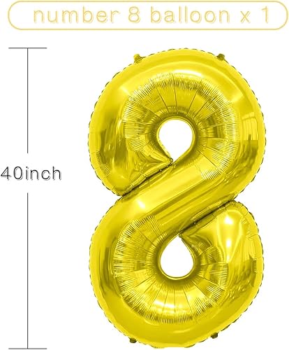 Miniatura 190 de Globo de números de 40 pulgadas, globos de números plateados, globo de número 2, globos de aluminio grandes de cumpleaños, fiesta de cumpleaños