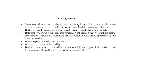 Miniatura 2 de Eminence Suero hialurónico de ruibarbo de fresa 1 onza