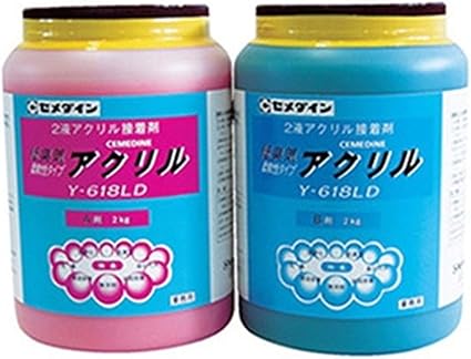 Amazon Co Jp セメダイン アクリル系接着剤 メタルロック Y618ld 2液常温混合型 可とう性 低歪み型 容量4kg Ay 116 産業 研究開発用品 Amazon Co Jp セメダイン アクリル系接着剤 メタルロック Y618ld 2液常温混合型 可とう性 低歪み型 容量4kg Ay 116 産業 研究開発用品