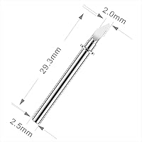 Vista 2 de Paquete de 2 cuchillas automáticas CADXBLD1 para Brother ScanNCut DX, utilizando material de acero de tungsteno de resistencia duradera