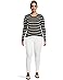 Lauren Ralph Lauren Striped Rib-Knit Crew Neck Sweater - #5 of 5
