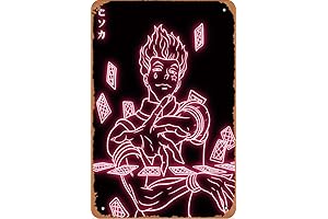 Hisoka Neon Art - Glowing Envy