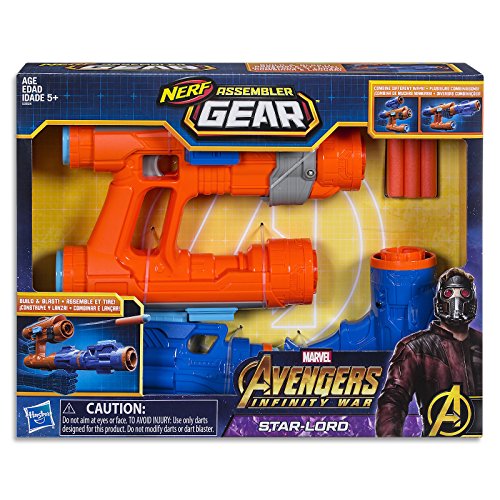 Marvel Avengers: Infinity War Nerf Star-Lord Assembler Gear #TOP1