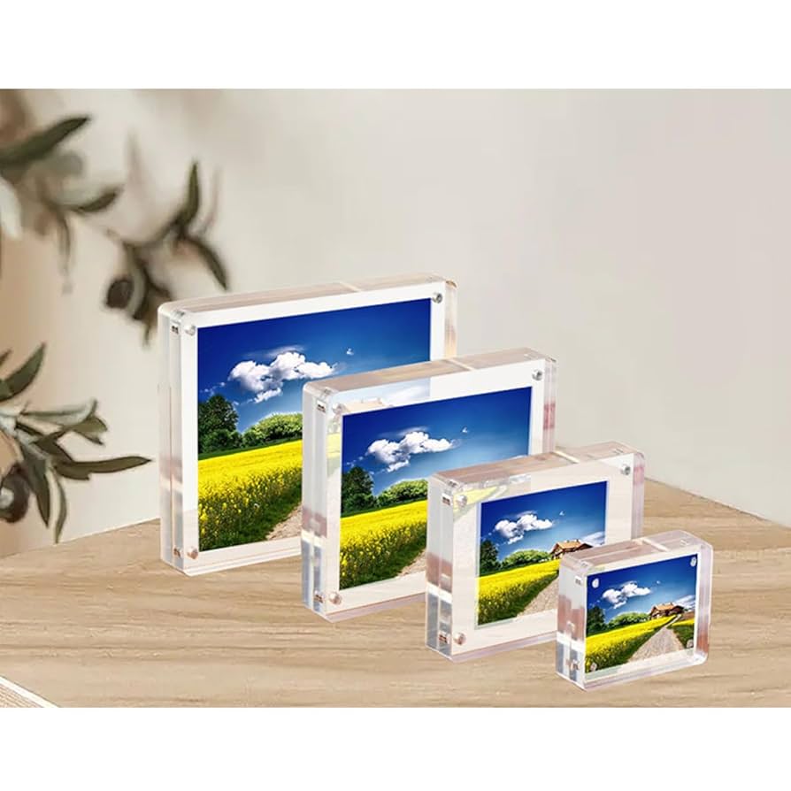 アクリル　フォトフレーム　クリア　透明　壁掛け　15×10cm Amazon.co.jp: [XYJP] フォトスタンド 透明 写真 アクリル製 10