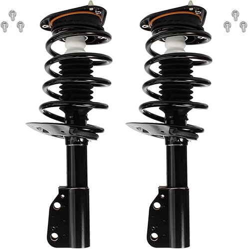 Miniatura 248 de Detroit Axle - Kit de suspensión delantera de 4 piezas para 4WD Ford F-150 F-250 Expedition Lincoln Navigator, 2 brazos de control superiores con