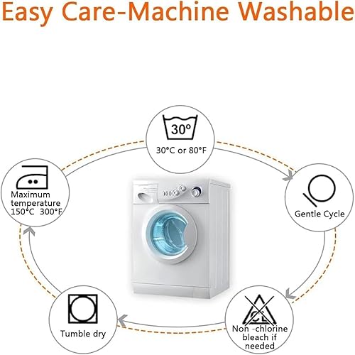 Miniatura 6 de MizuH Apartamento Cortinas opacas para sala de estar, aislamiento térmico, ojales, cortinas de río brumoso, otoño, vista al bosque, 2 paneles de 39