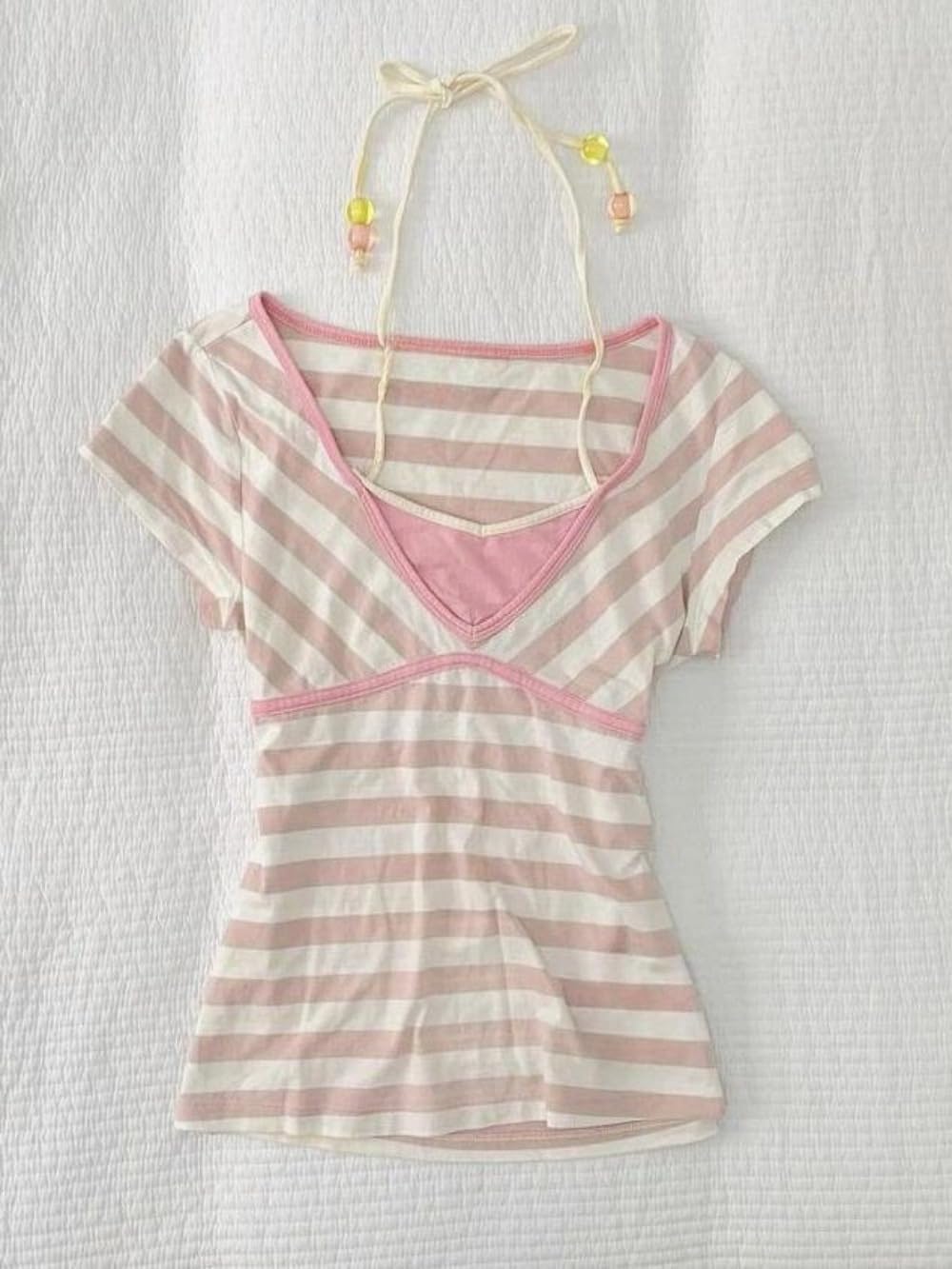 Kawaii Cutecore Harajuku Y2k 2000s Tops Summer Preppy Aesthetic Alt Goth Emo Short Sleeve Graphic Tees image 3