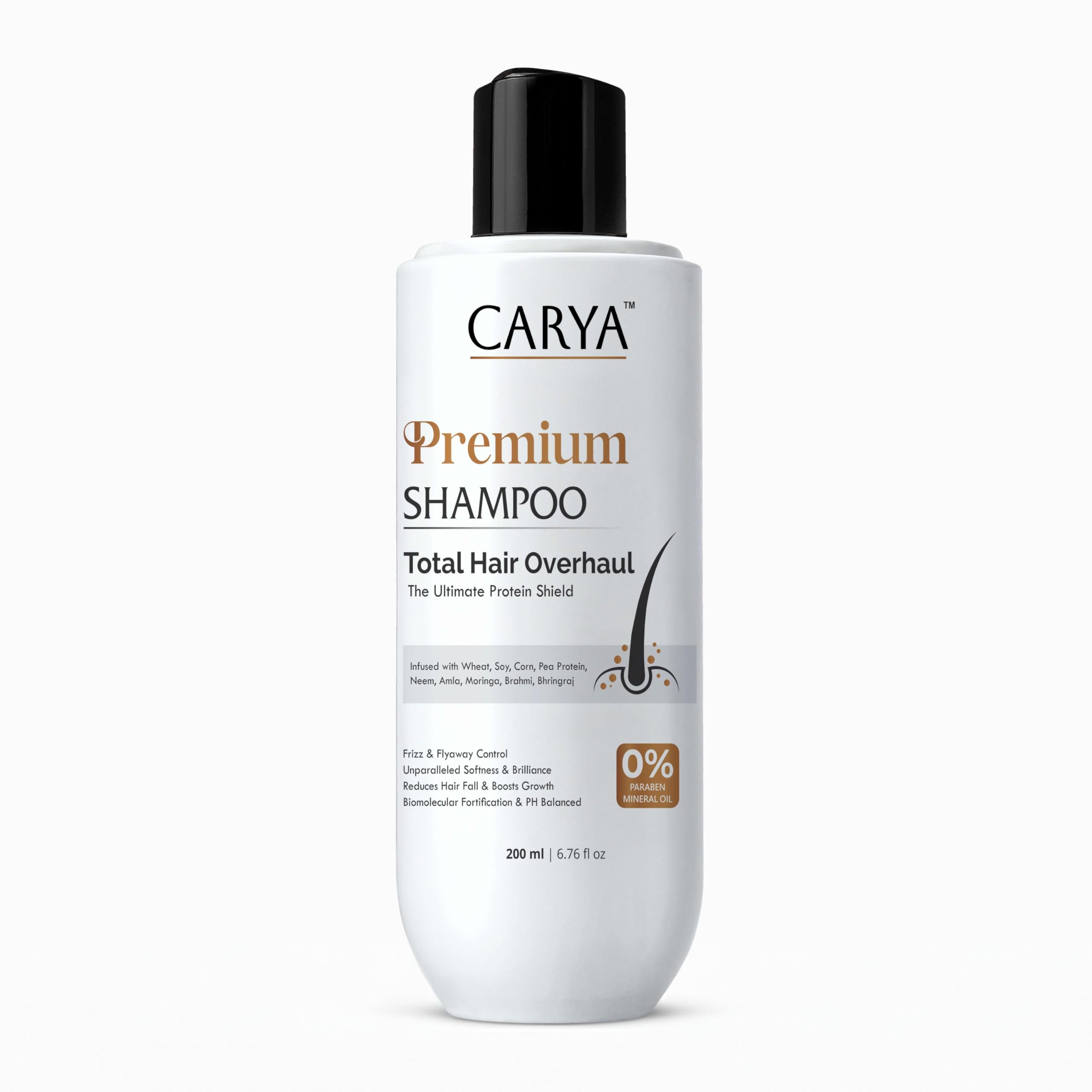 CARYA Premium Volumizing Shampoo for Thin, Weak & Limp Hair | Biotin, Collagen & Protein Boost | Adds Fullness, Thickness & Strength to Hair-image-16