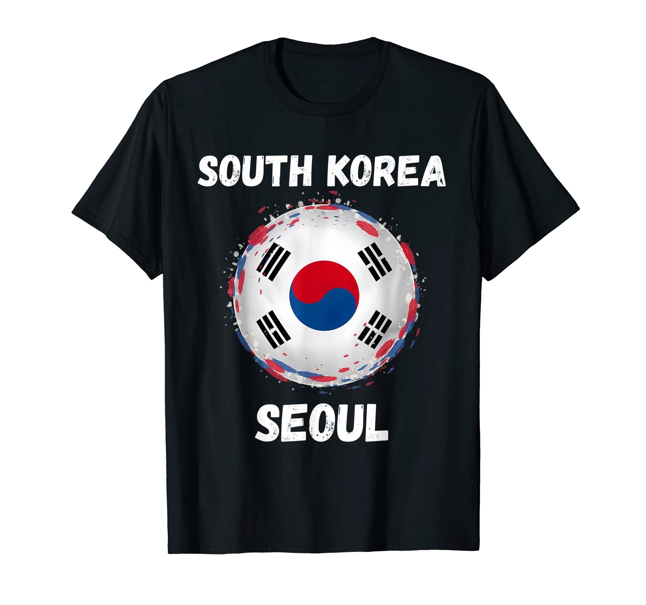 South Korea Seoul Retro Vintage Korean FlagSeoul South Korea Retro Vintage Korean Flag Souvenirs T-ShirtOEKO-TEX STANDARD 100