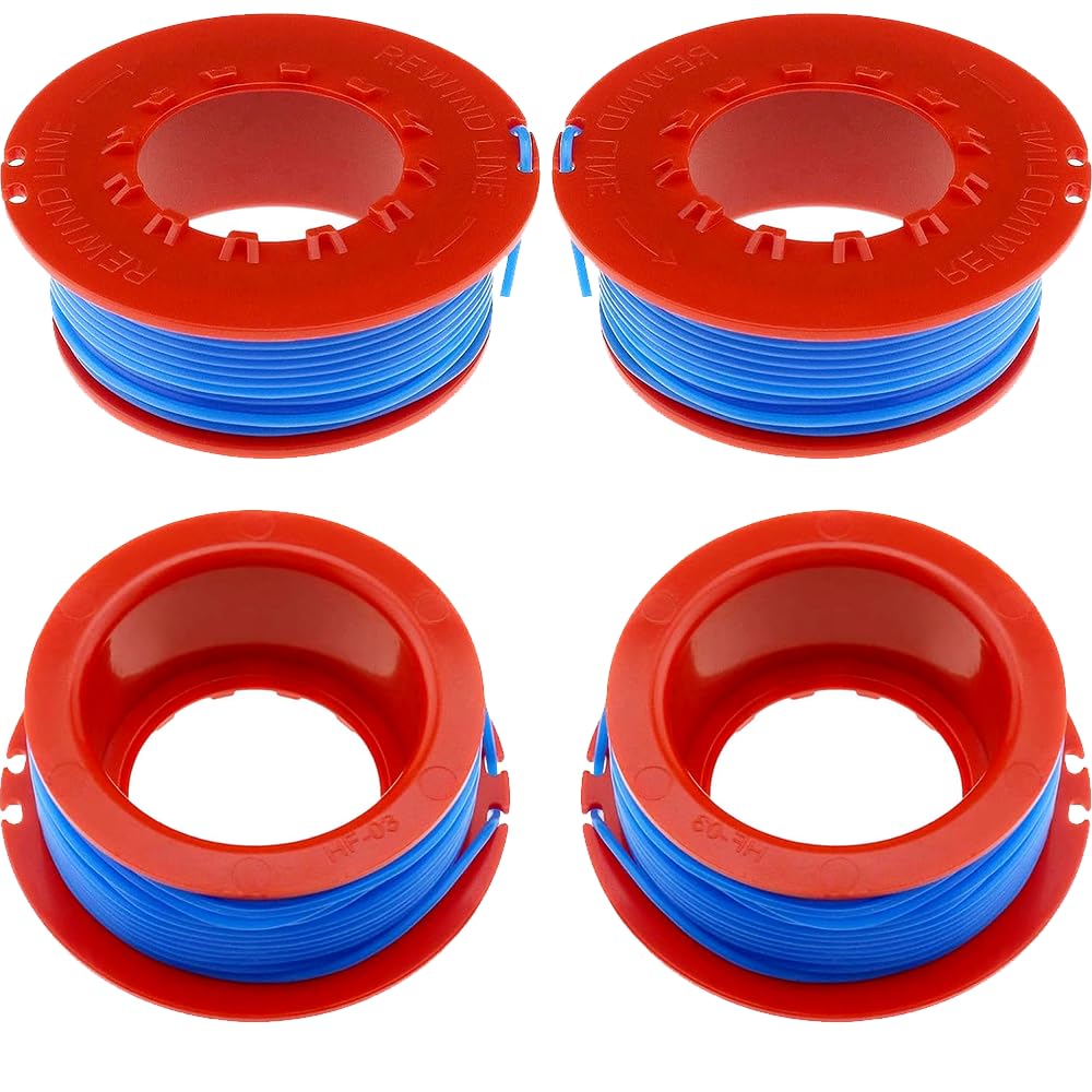 4PACK ET21 Strimmer Spool,Spool Replacement Strimmer Spool Line Parts for Flymo ET21 Mini Trim ST Trimmer Fly031,Mini Trim, Mini Trim ST - Replaces Part FLY031, 51311060-90